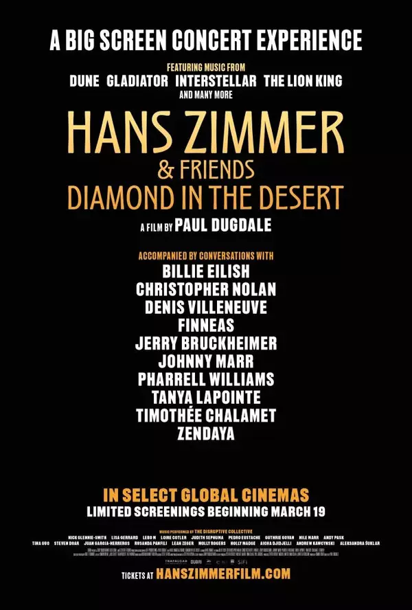 	Hans Zimmer & Friends: Diamond in the Desert	